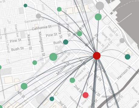 plotting bike traffic