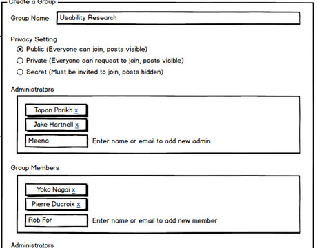 balsamiq prototypes